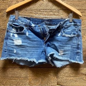 Lucky Brand Mid-Rise Cutoff Jean Short